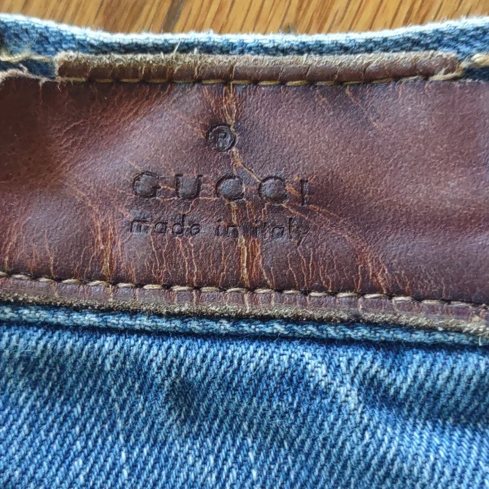 Gucci Relaxed Fit Blue Jeans - Picture 7 of 11